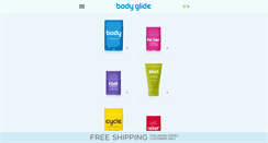 Desktop Screenshot of bodyglide.com